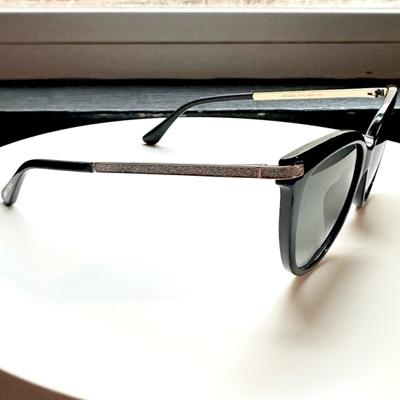 🌺JIMMY CHOO🌺 Axelle/G/S Cat Eye Butterfly Sunglasses - Picture 8 of 16